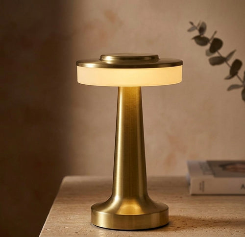 Lampe de chevet HALO rechargeable, intensité réglable au toucher